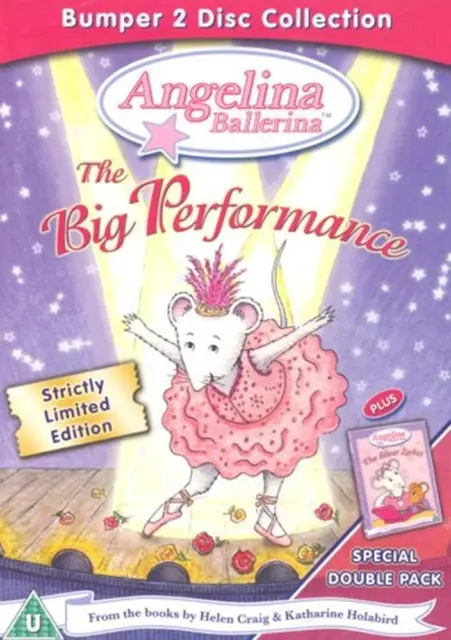 Angelina Ballerina - Big Performance 2005 DVD Top-quality Free UK shipping