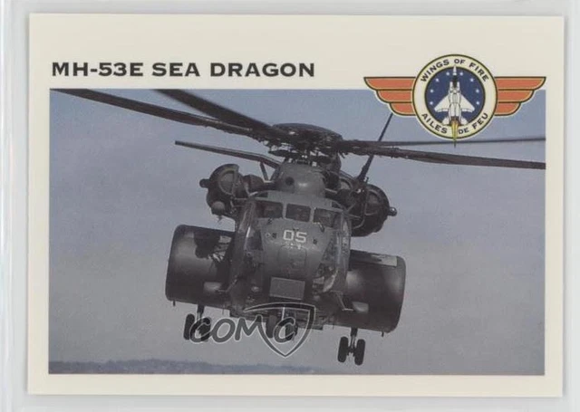 1991 Action/Panini Wings of Fire MH-53E Sea Dragon #42 gc7