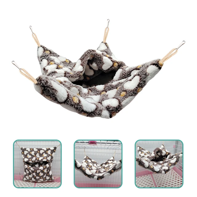 Frettchen Hängematte Winter warm Hamster Bett Hamster Hängematte