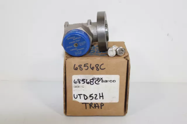 Spirax Sarco Utd52H 68568C Cool Blue Steam Trap Stainless Steel New In Box