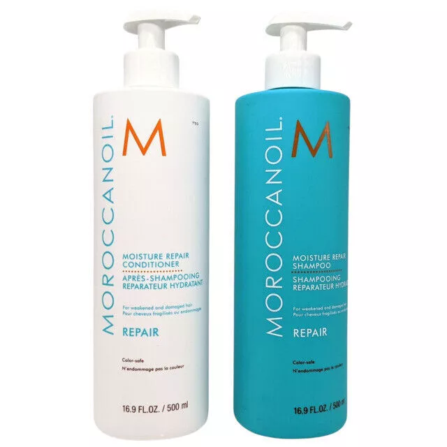 Moroccanoil Hair Moisture Repair Duo - 2x500ml **GENUINE**