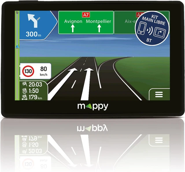 GPS MAPPY ITI S456 Screen 15 Länder 4,3 Zoll Display Monitor Navigation ...
