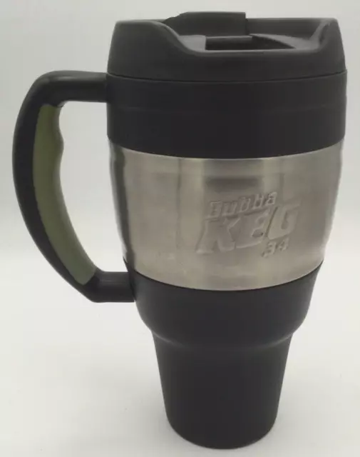 BUBBA KEG 34 Oz 1 L Black Stainless Steel Cooler Insulated Travel Mug Hot/Cold