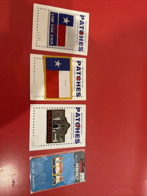 2x3 Inch Historical Alamo Tactical Flag Patch - Velcro Backing For Hats & Gear