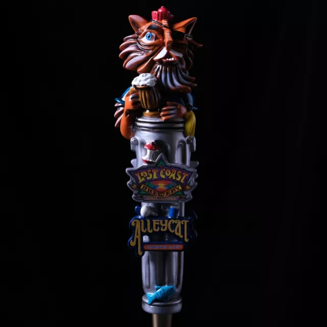 NEW Lost Coast Brewery Alleycat Beer Tap Handle