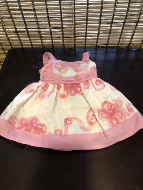 Beautiful Girls Dollie & Me PINK Dressy Sun Dress For The Doll FREE SHIPPING