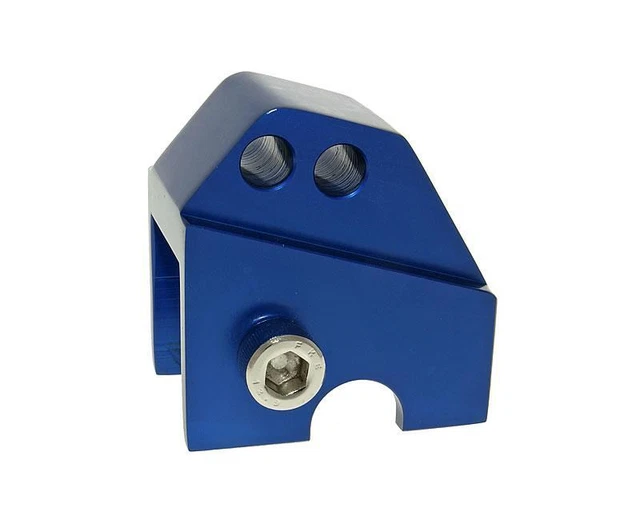 Riser Kit CNC bleu 2 trous - APRILIA Mojito personnalisé 50 Type: TF