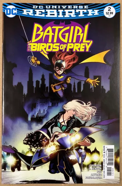 Batgirl And The Birds Of Prey #2 - Cover B Variant - 1St Print - Dc Comics 2016