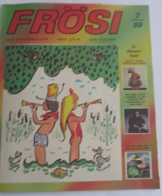 Alte Frösi von   7/ 1989!