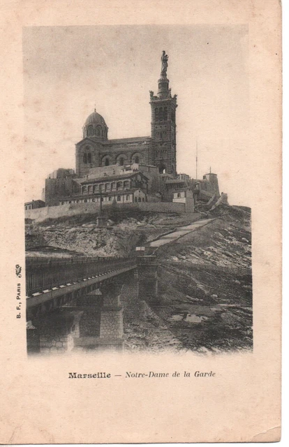 CPA FRANCE 13 Marseille, Notre Dame de la Garde / 1897 | 13 bouches