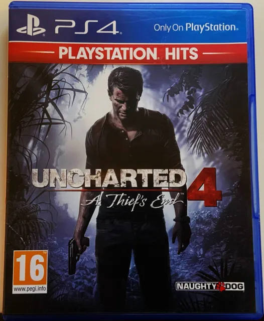 Uncharted 4 A Thief's End PS4 New Sealed UK PAL RARE Version Sony  PlayStation IV