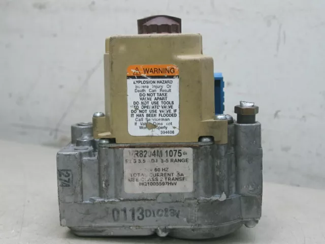 Honeywell VR8204M1075 HVAC Furnace Gas Valve