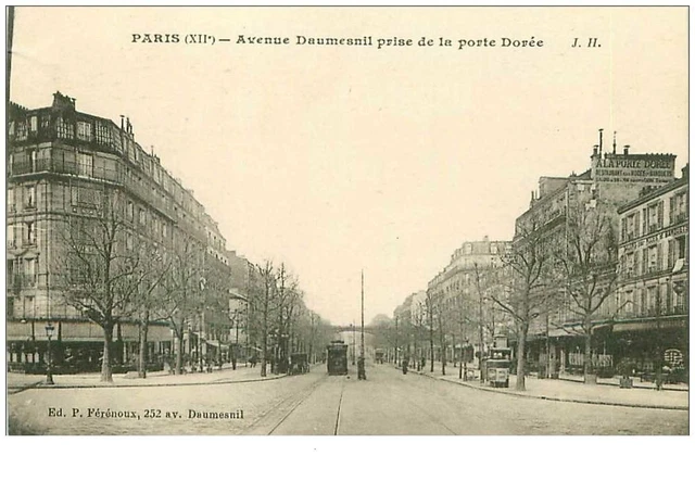 75.PARIS.12eme ARR.n°10541.AVENUE DAUMESSNIL PRISE DE LA PORTE DOREE