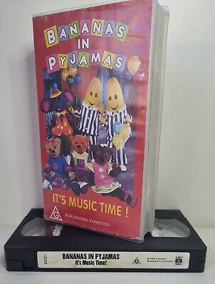 BANANAS IN PYJAMAS VHS - Its Music Time Video 1996 ABC Australia £16.10 ...