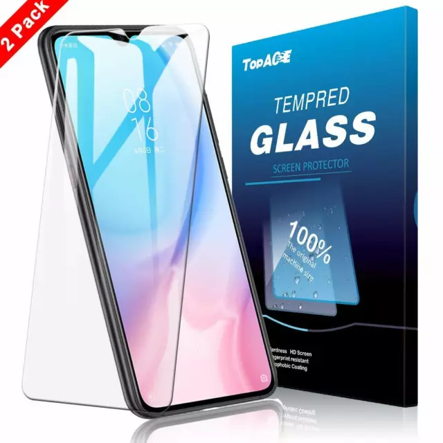 2x 9H Tempered Glass Screen Protector for Xiaomi Mi A3 / Mi 9T / Mi MIX 3 5G OZ