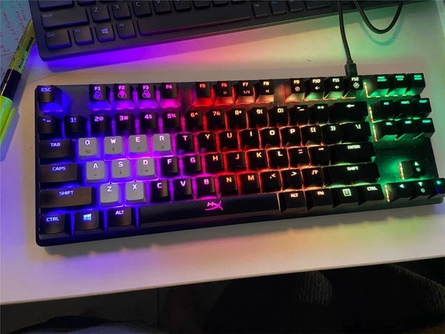 HyperX Switch Tattili, 45 Tasti Compatibili con Tastiere a 5 Pin che supportano Hot Swap, Pre-lubrificati, Fino a 80 Milioni di Pressioni Garantite, Realizzati in Policarbonato e Nylon, Verde Acqua