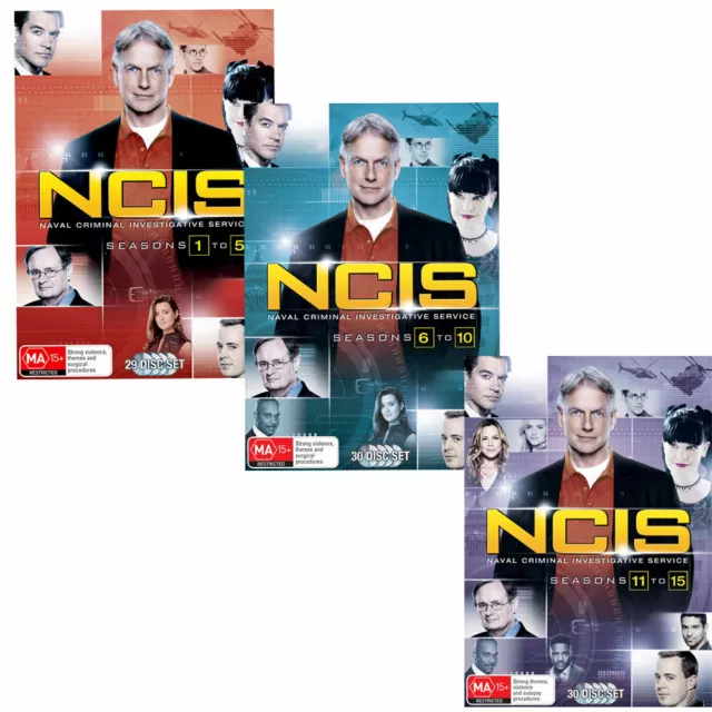 NCIS season series 1 2 3 4 5 6 7 8 9 10 11 12 13 14 15 DVD Box Set R4