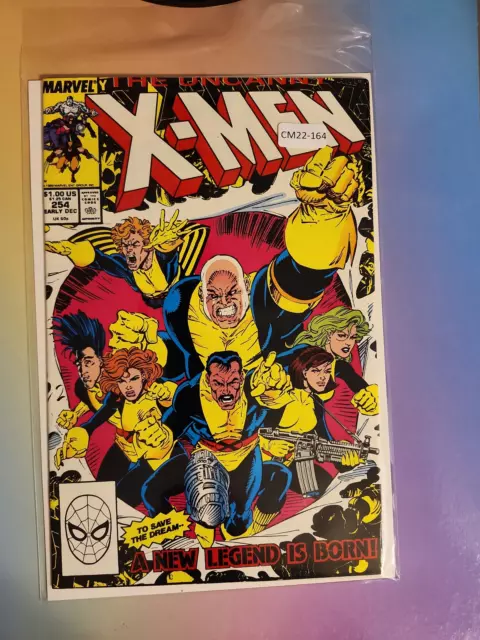 Uncanny X-Men #254 Vol. 1 High Grade Marvel Comic Book Cm22-164