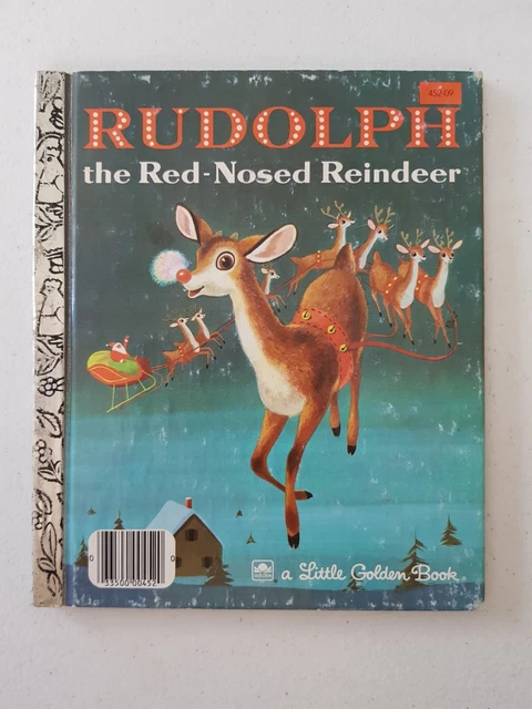 LITTLE GOLDEN BOOK - Rudolph The Red-Nosed Reindeer 1985 HC $7.90 ...