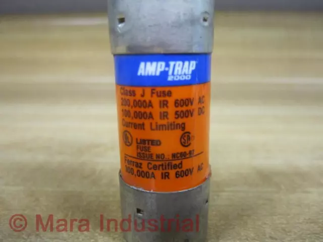 Amp-Trap AJT9 Ferraz Shawmut Fuse Tested 2