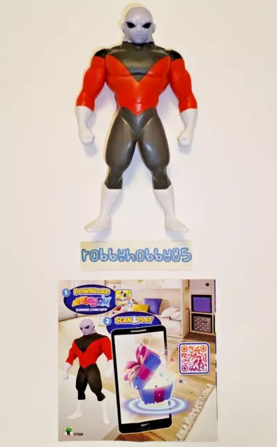 Vtd06 Jiren + Bpz Kinder Gransorpresa Italia Pasqua 2024 Maxi Dragon Ball Super