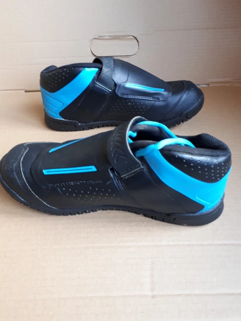 Shimano Cycling mtb flat Shoes SH AM7 black and blue 6