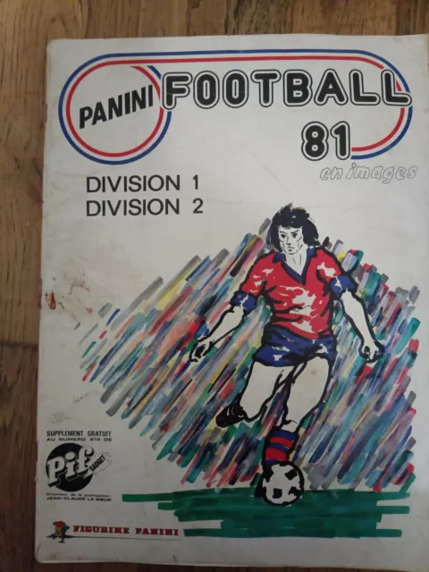 Album Images Panini-Football 81-Complet-Bon Etat