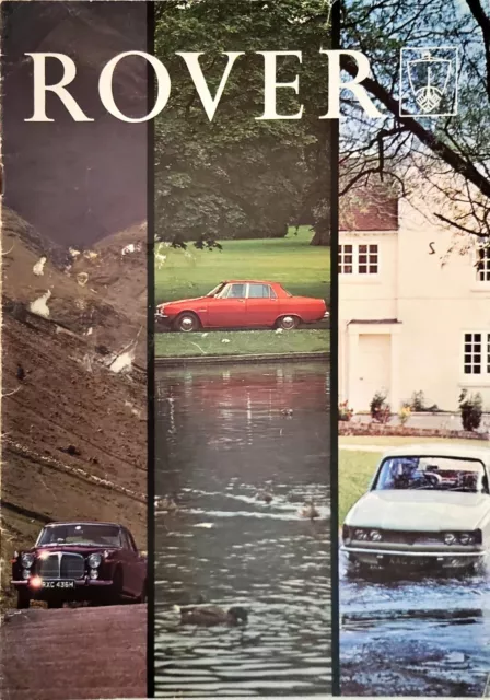 Rover 2000 3500 P6 / 3.5-litre P5B Brochure 1969 773