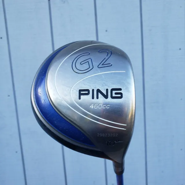 Ping G2 Driver 10* Grafalloy ProLaunch Blue 45g Regular Graphite Mens RH