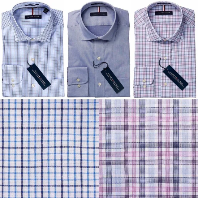 AUTHENTIC TOMMY HILFIGER mens Dress  Shirts M L XL  NEW WITH TAG 2018