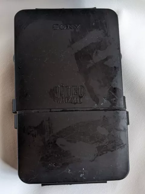 Sony GV-8 Video Walkman 8mm TV Recorder Black Protective Plastic Case