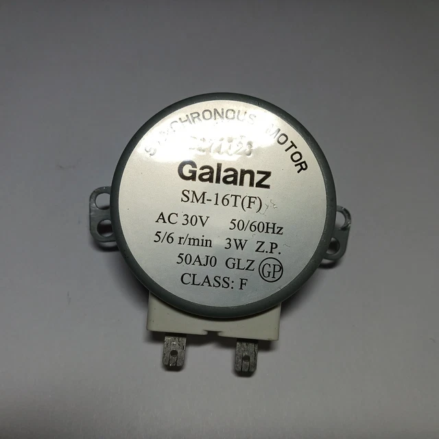 Moteur Synchrone Tourne-Disque Micro-ondes GALAN.Z - 30V 4W 5/6 Tr/min