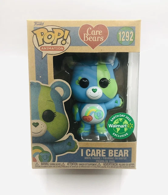 FUNKO POP CARE BEARS I CARE BEAR Earth Day 2023 Walmart Exclusive 1292