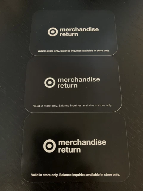 $283.07 Target Merchandise Credit Gift Card Lot - In Store Use Only