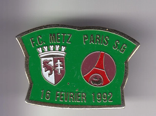e PIN PINS FOOTBALL SOCCER FOOT FC METZ VS TOULOUSE