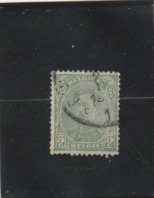 L6002 BELGIQUE timbre Y&T N° 137 de 1915 " " Oblitéré