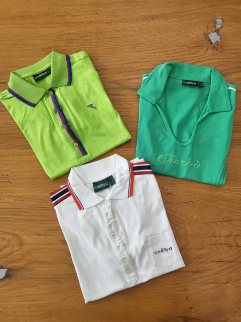 3 Chervo Damen Golfshirts