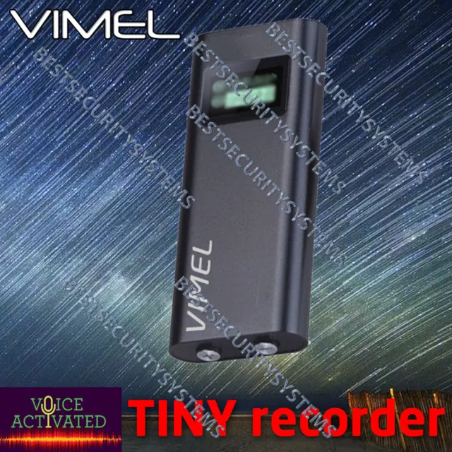 Voice Recorder Listening Device Audio Covert Activated Spy Hidden