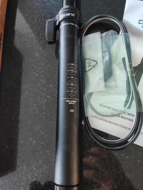Unused Brand-X Ascend II XL Dropper Seatpost. 31.6 x 170mm. £170 RRP 2