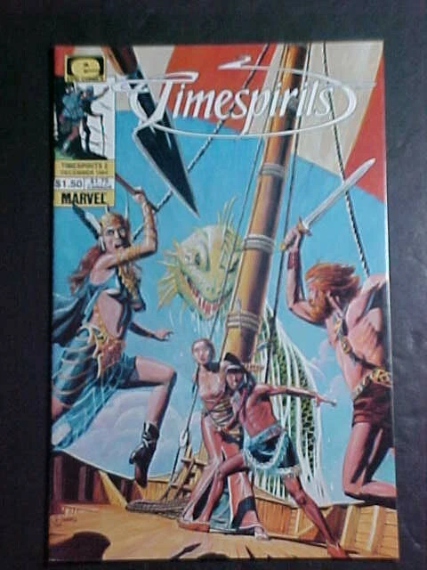Timespirits #2! Fn 1984 Epic/Marvel Comics