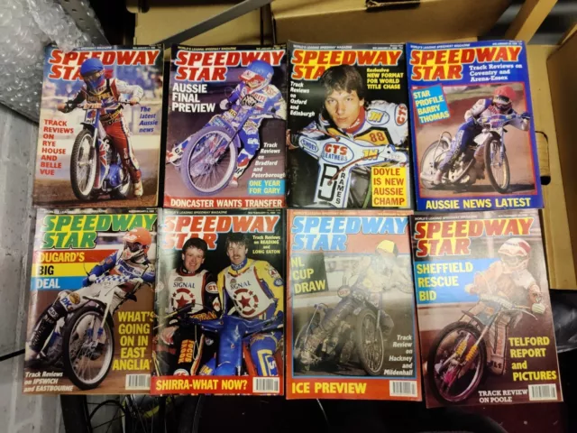 Speedway Star Magazine 1989 Complete (52 issues) Collectible Vintage