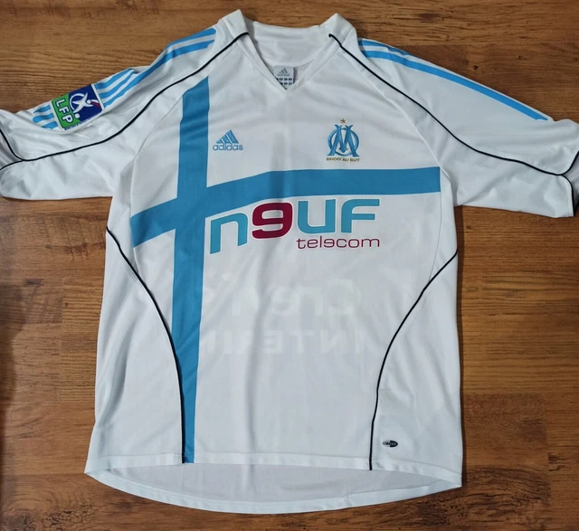 Maillot OM Gardien 2004-2005 - Barthez - Adidas - Taille M - Long