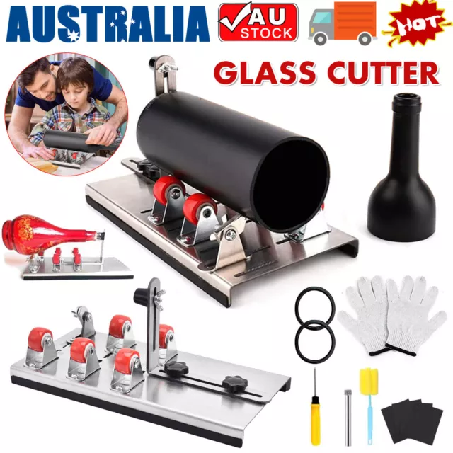 Glass Bottle Cutter Cutting Tool Upgrade Version Square & Round Bottle Cutter AU