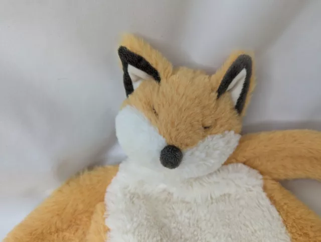 Anthropologie Fox Lovey Brown Security Blanket 17 Inch Stuffed Animal Toy 2