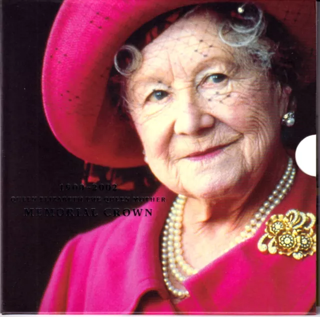 Großbritannien Queen Mother-1900-2002-Memorial Coin-original Folder!