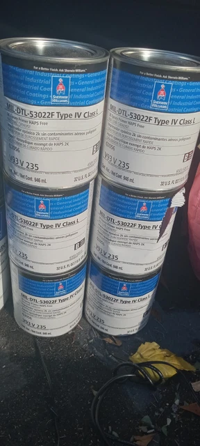Sherwin Williams Polyurethane Coating Type IX, TYPE IV, & Epoxy Primer
