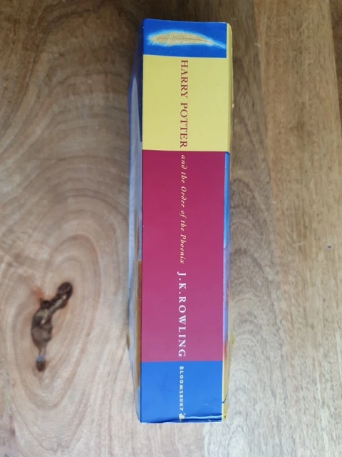 HARRY POTTER AND the Order of the Phoenix by J. K. Rowling Paperback ...