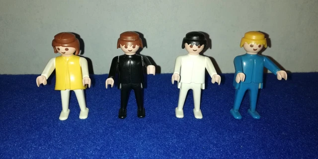 PLAYMOBIL "4 verschiedene Klicky Figuren" 1974er,Konvolut,Männchen