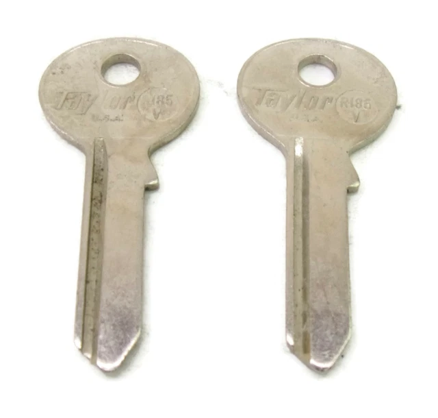 2-pcs R185V ; WL4 Key Blanks Taylor U.S.A.