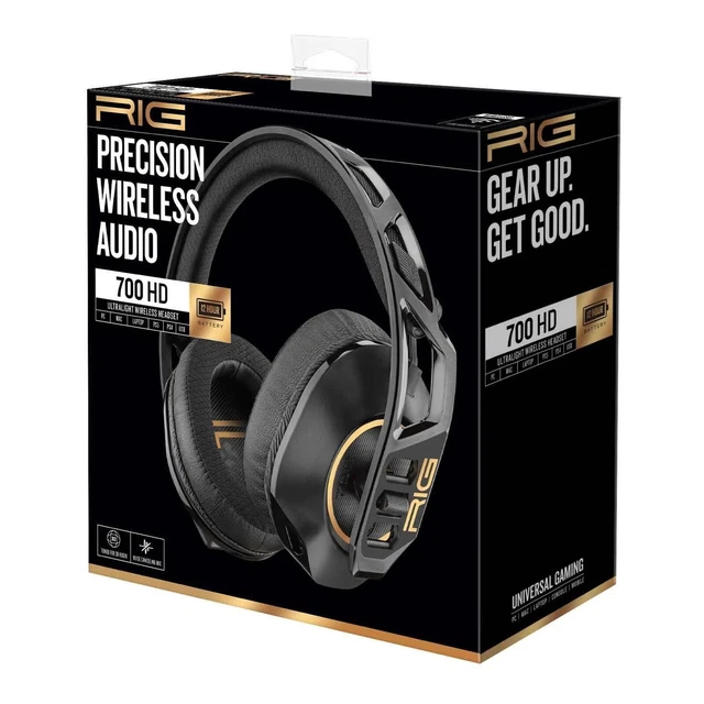 NACON RIG 700HD Ultra Lightweight Wireless Headset For Ps4 Ps5 PC